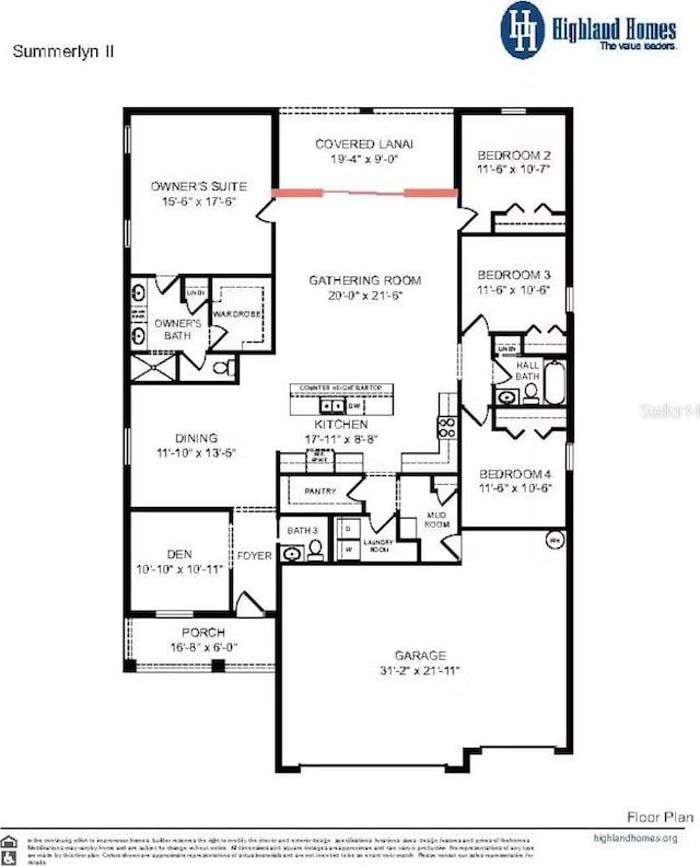 848 Cypress Creek Run, Saint Cloud, FL 34771 - room layout