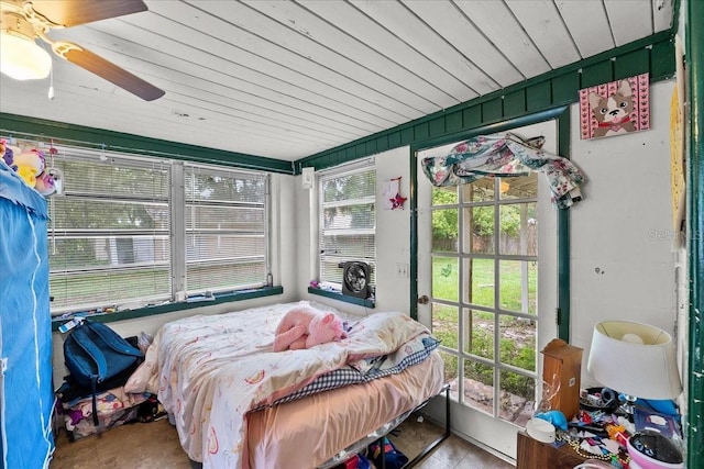 320 W Carver St, Lakeland, FL 33805 - bedroom with wooden ceiling