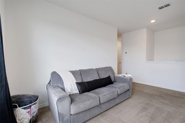 3685 Diving Dove Ln, Bartow, FL 33830 - living room featuring carpet and recessed lighting