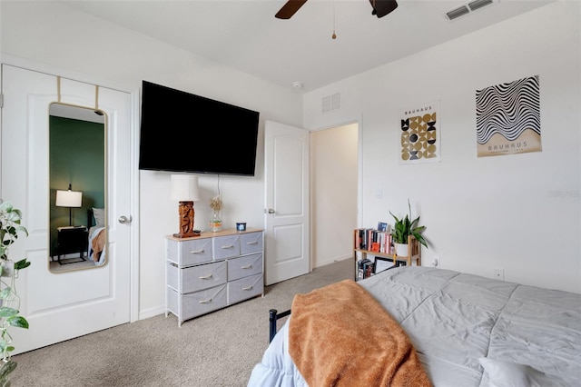 3685 Diving Dove Ln, Bartow, FL 33830 - bedroom featuring carpet floors and ceiling fan