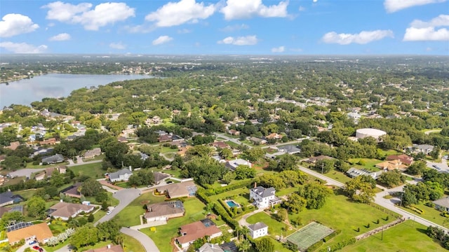 1910 Clubhouse Rd, Lakeland, FL 33813 - aerial view of residential area with a large body of water