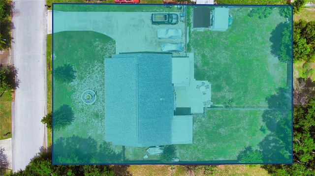2333 Cheshire Pl, Lakeland, FL 33810 - aerial overview of property's location with property boundaries highlighted