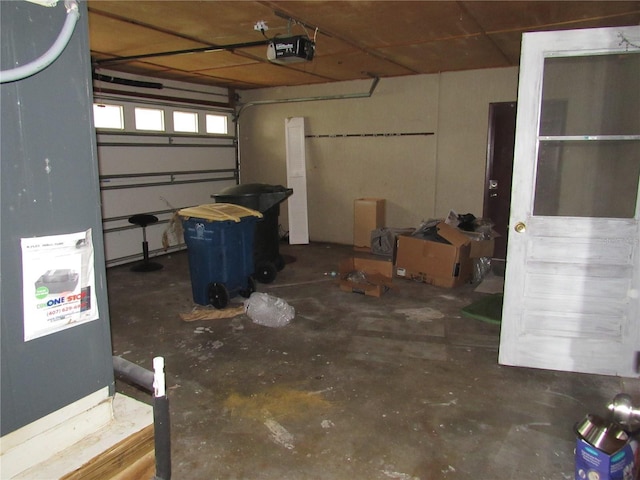 1440 Hackl Blvd, Bartow, FL 33830 - garage featuring a garage door opener