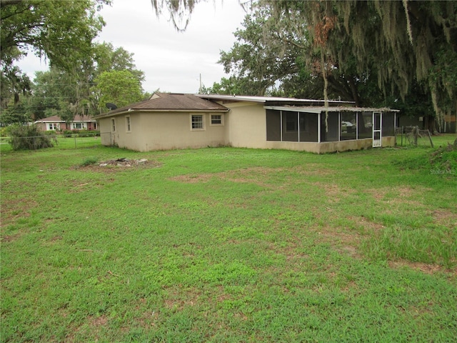 1440 Hackl Blvd, Bartow, FL 33830 - view of yard featuring a sunroom