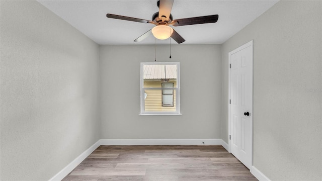 980 S Mill Ave, Bartow, FL 33830 - unfurnished room featuring a ceiling fan and wood finished floors