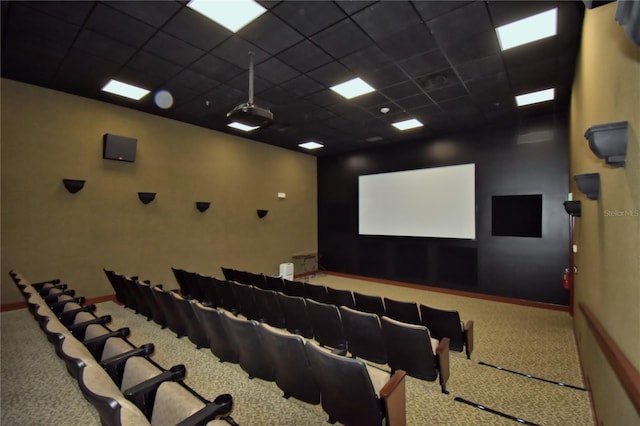 4188 Muirfield Loop, Lake Wales, FL 33859 - carpeted cinema with a drop ceiling and baseboards