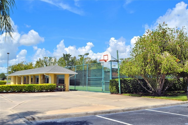 4188 Muirfield Loop, Lake Wales, FL 33859 - view of sport court with community basketball court and a gate