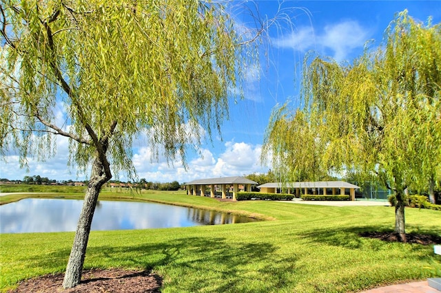 4188 Muirfield Loop, Lake Wales, FL 33859 - view of community featuring a water view and a yard