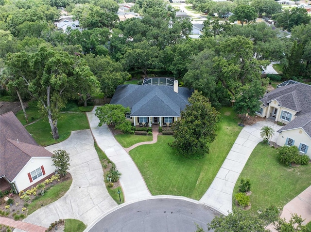 1589 Royal Forest Ct, Lakeland, FL 33811 - view from above of property