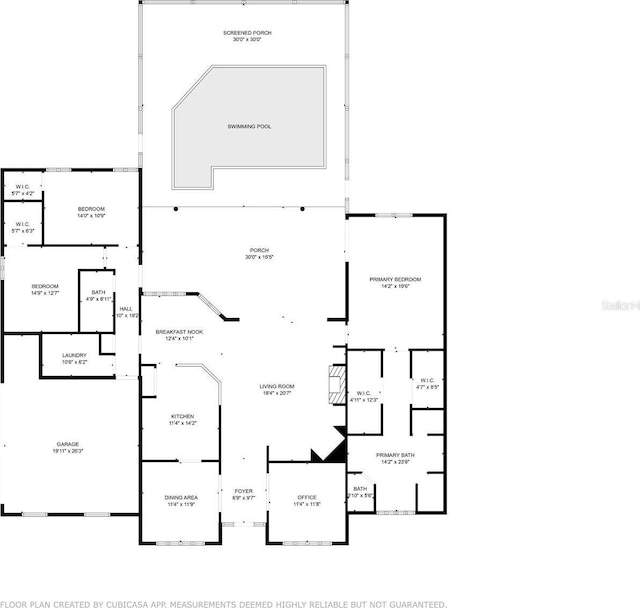 1589 Royal Forest Ct, Lakeland, FL 33811 - view of home floor plan