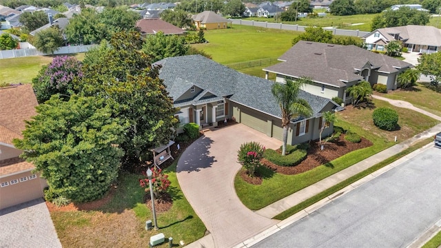 2817 High Winds Ln, Lakeland, FL 33813 - aerial perspective of suburban area