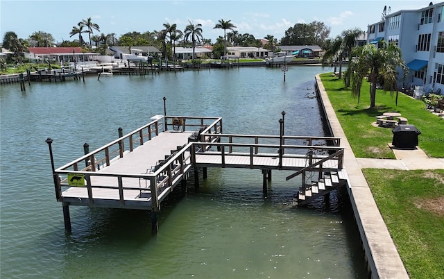 1893 Shore Dr S Unit 208, South Pasadena, FL 33707 - dock featuring a water view