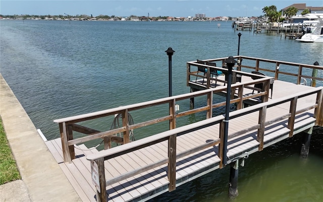 1893 Shore Dr S Unit 208, South Pasadena, FL 33707 - dock featuring a water view