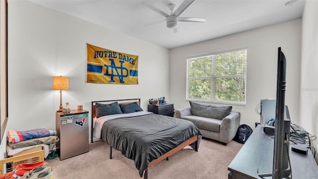 6365 Torrington Cir, Lakeland, FL 33811 - bedroom with carpet flooring and ceiling fan