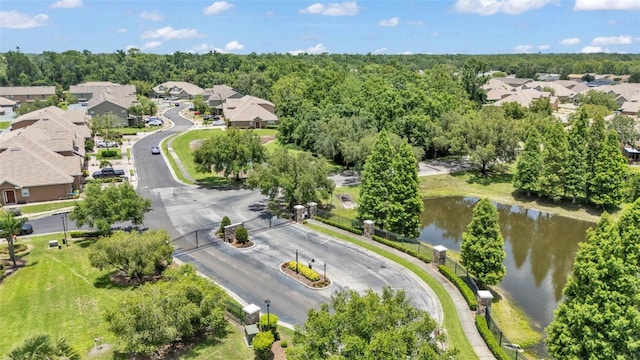 6365 Torrington Cir, Lakeland, FL 33811 - aerial perspective of suburban area with a nearby body of water