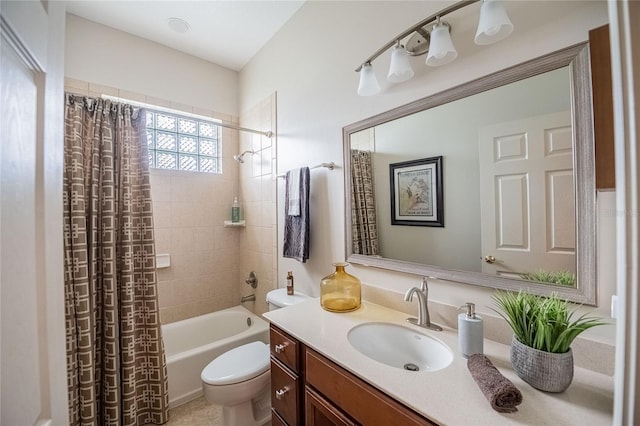 2026 Indian Sky Cir, Lakeland, FL 33813 - bathroom featuring vanity and shower / tub combo with curtain