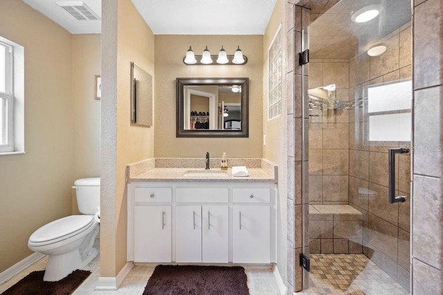 1420 Meadows Pond Dr, Bartow, FL 33830 - bathroom featuring vanity and a stall shower
