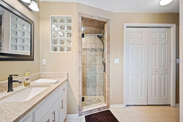 1420 Meadows Pond Dr, Bartow, FL 33830 - full bathroom with vanity and a shower stall
