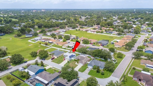 1420 Meadows Pond Dr, Bartow, FL 33830 - aerial view of property and surrounding area with nearby suburban area