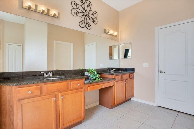 5370 Knights Station Rd, Lakeland, FL 33810 - full bath featuring tile patterned flooring and double vanity
