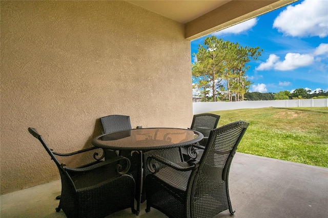5370 Knights Station Rd, Lakeland, FL 33810 - view of patio / terrace with outdoor dining area