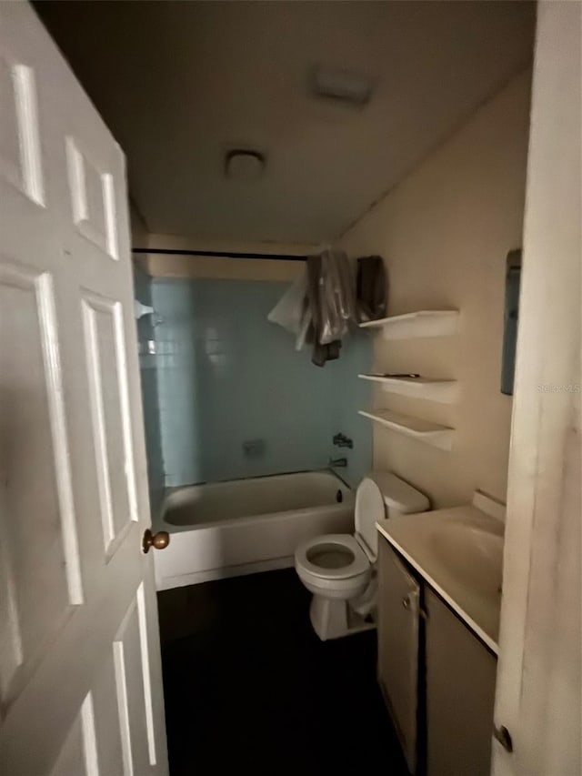 2921 Galaxy Ln, Lakeland, FL 33801 - full bathroom featuring vanity and  shower combination