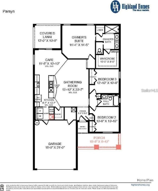 1436 Fleur Dr, Davenport, FL 33837 - view of floor plan / room layout