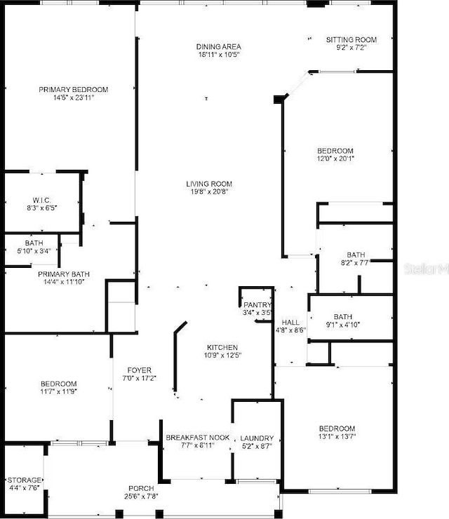 3608 54th Dr W Unit 202, Bradenton, FL 34210 - view of room layout