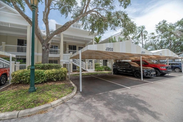 3608 54th Dr W Unit 202, Bradenton, FL 34210 - view of covered parking lot