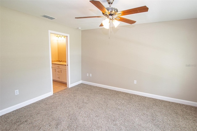 4042 Old Bartow Eagle Lake Rd, Bartow, FL 33830 - empty room featuring light colored carpet and ceiling fan