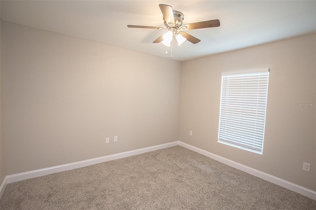 4042 Old Bartow Eagle Lake Rd, Bartow, FL 33830 - spare room with carpet flooring and ceiling fan