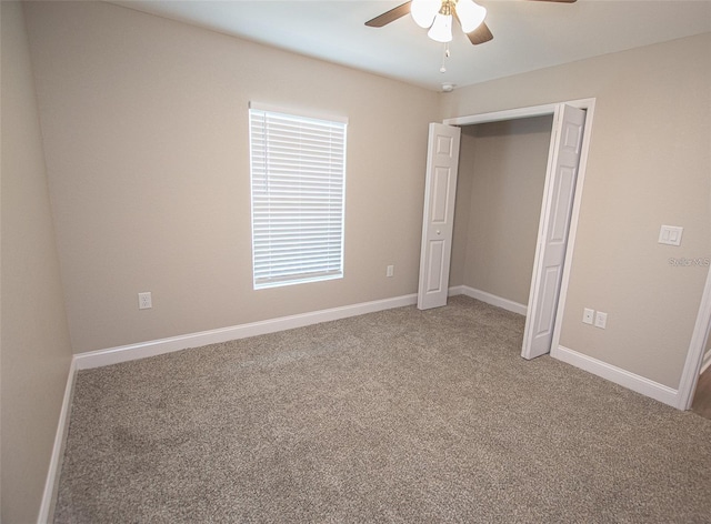 4042 Old Bartow Eagle Lake Rd, Bartow, FL 33830 - unfurnished bedroom featuring light colored carpet and ceiling fan