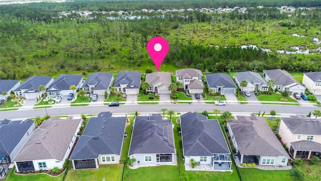 180 Azure Mist Way, Daytona Beach, FL 32124 - aerial view of residential area with a forest