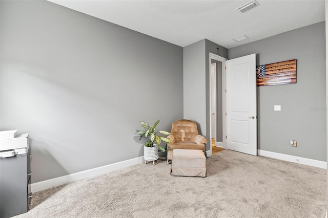 180 Azure Mist Way, Daytona Beach, FL 32124 - sitting room featuring carpet and baseboards