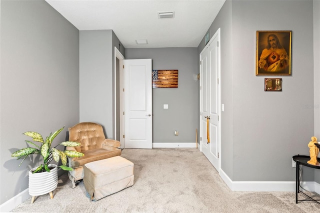 180 Azure Mist Way, Daytona Beach, FL 32124 - sitting room with carpet floors and baseboards