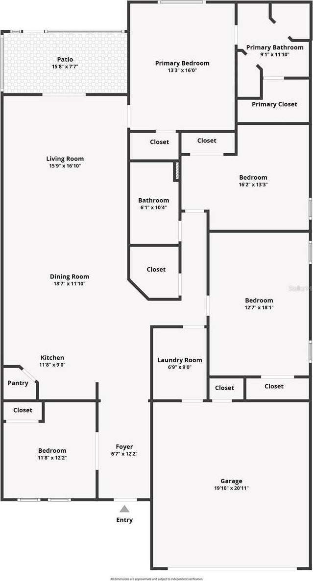 180 Azure Mist Way, Daytona Beach, FL 32124 - view of floor plan / room layout