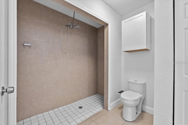 405 S 7th Ave, Bartow, FL 33830 - bathroom featuring tiled shower and tile patterned flooring