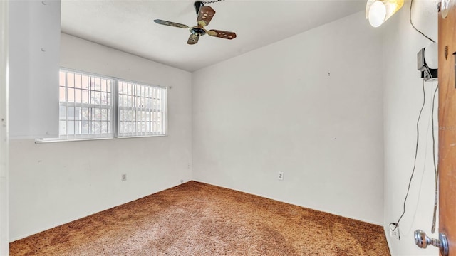 640 Forrest Dr, Bartow, FL 33830 - empty room featuring carpet flooring and ceiling fan