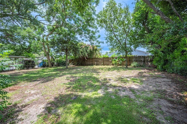 1133 Bryn Mawr Ave, Lake Wales, FL 33853 - view of fenced backyard