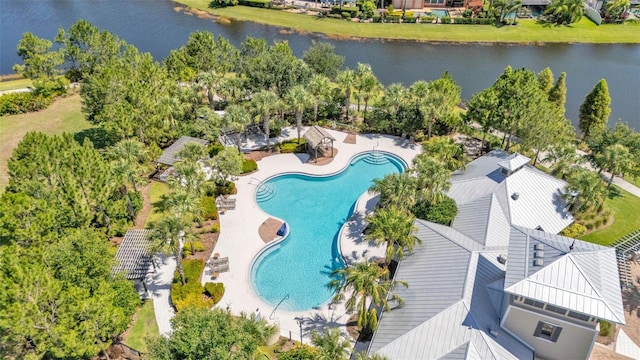 11825 Frost Aster Dr, Riverview, FL 33579 - aerial view of a large body of water