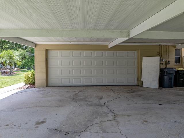 1232 Fairlee St, Lakeland, FL 33813 - garage with an attached carport