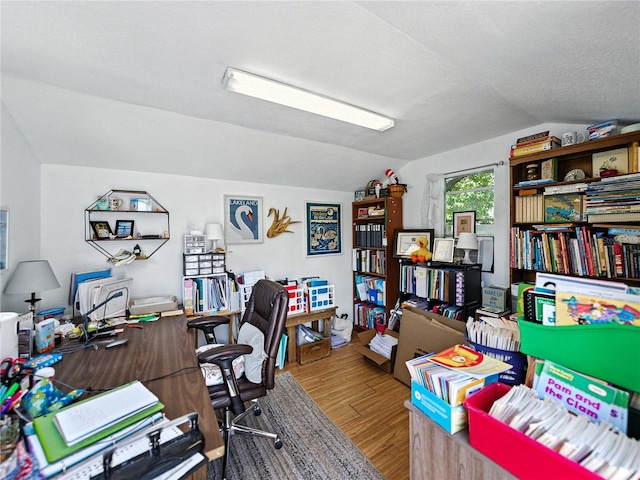 1232 Fairlee St, Lakeland, FL 33813 - office space with lofted ceiling and wood finished floors