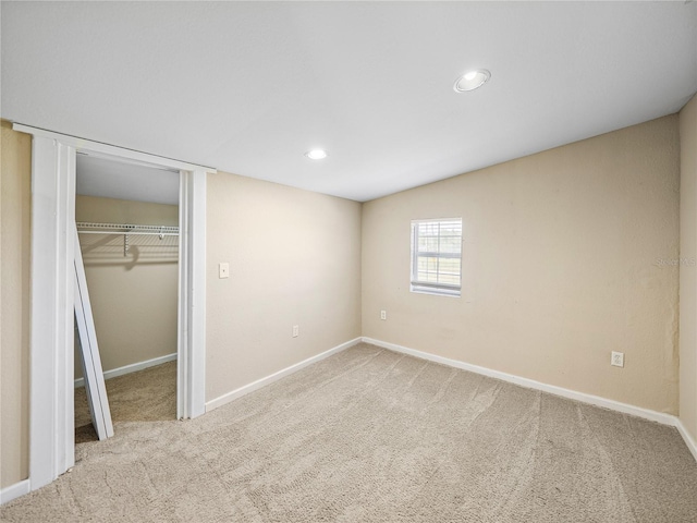 4230 Viola Rd, Lakeland, FL 33810 - unfurnished bedroom with carpet, recessed lighting, and a closet