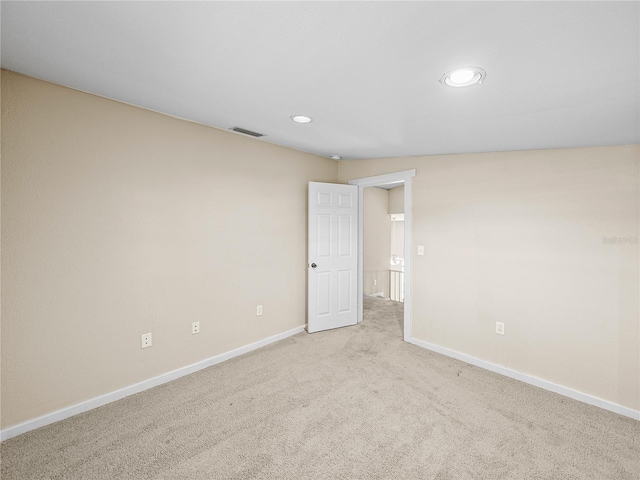 4230 Viola Rd, Lakeland, FL 33810 - spare room with light carpet and recessed lighting
