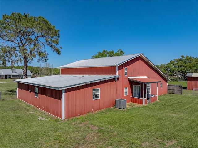 4230 Viola Rd, Lakeland, FL 33810 - back of property with a metal roof