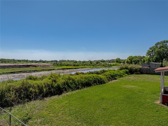 4230 Viola Rd, Lakeland, FL 33810 - view of green lawn featuring a water view