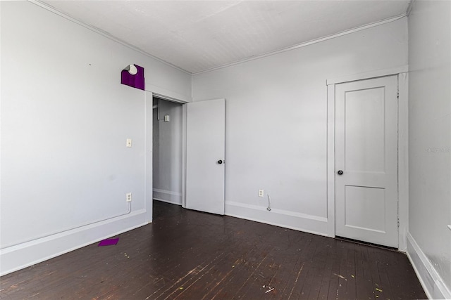 121 F Ave SW, Winter Haven, FL 33880 - empty room with wood-type flooring and ornamental molding