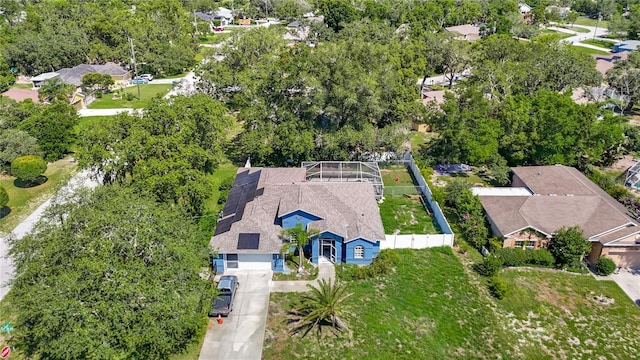 173 Portland Ave, Spring Hill, FL 34606 - bird's eye view of a tree filled landscape