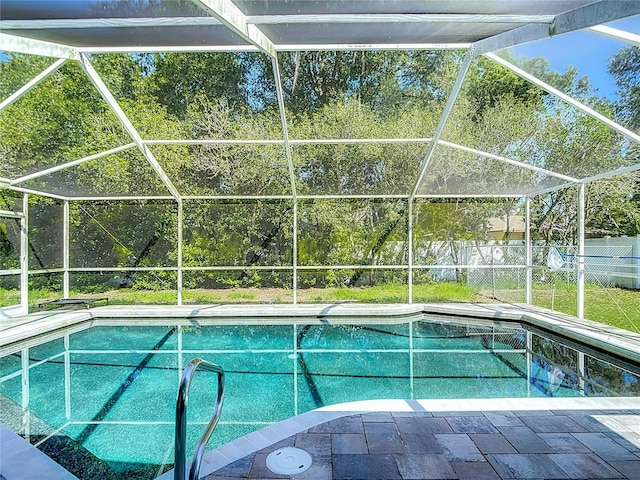173 Portland Ave, Spring Hill, FL 34606 - outdoor pool featuring a lanai