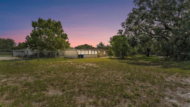 712 N Gary Rd, Lakeland, FL 33801 - view of yard featuring an exterior structure